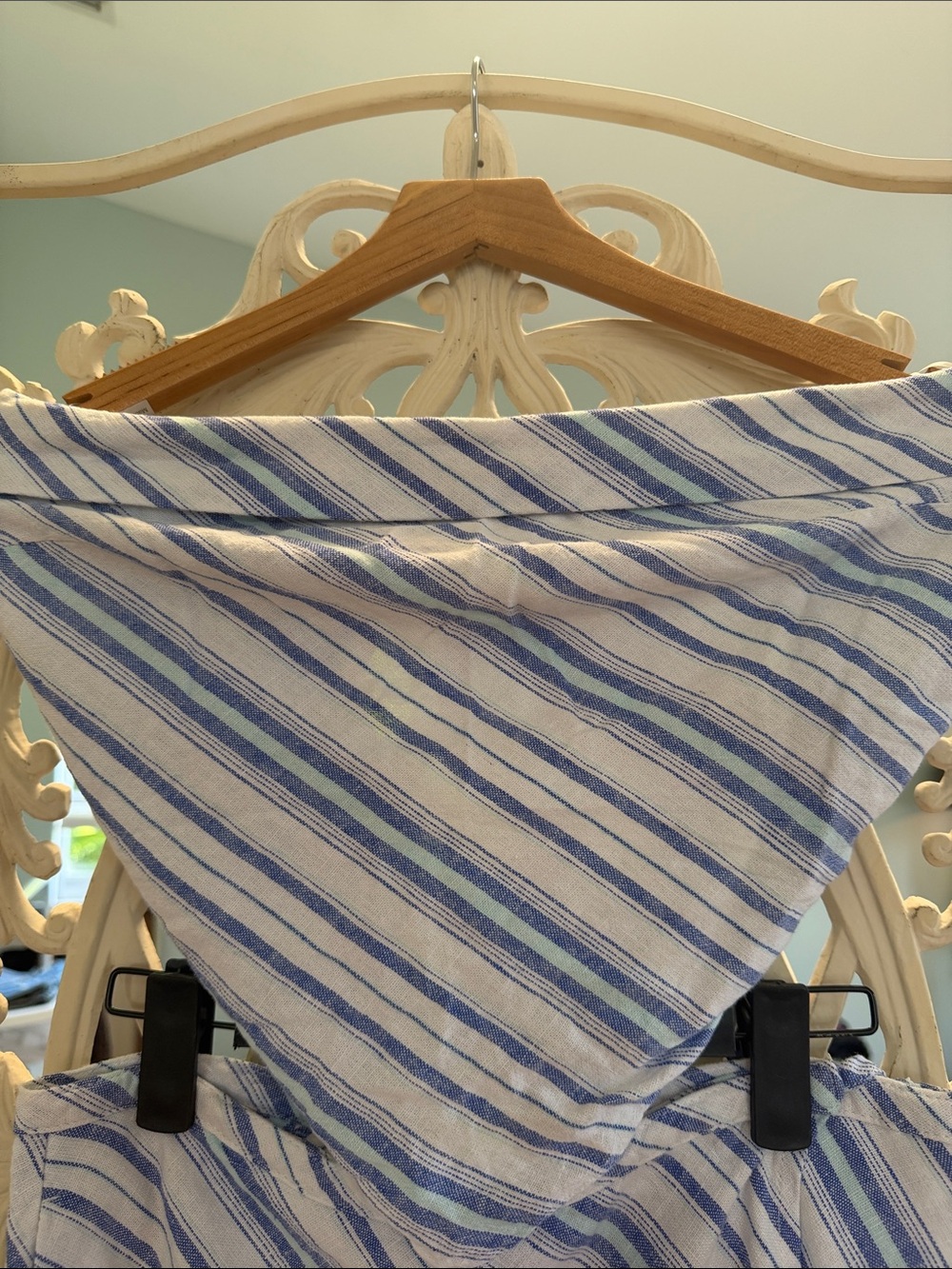 a new day Blue and White Striped Skirt Set - Picture 4 of 10